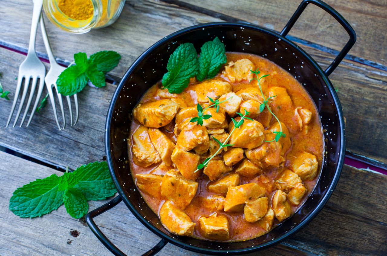 Curry z indyka i warzyw. Aromat wypełni całą kuchnię