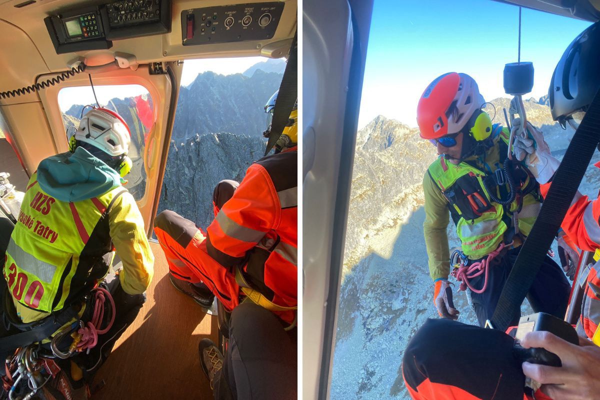 Polacy w tarapatach. Utknęli w Tatrach na Słowacji. Do akcji ruszyła HZS