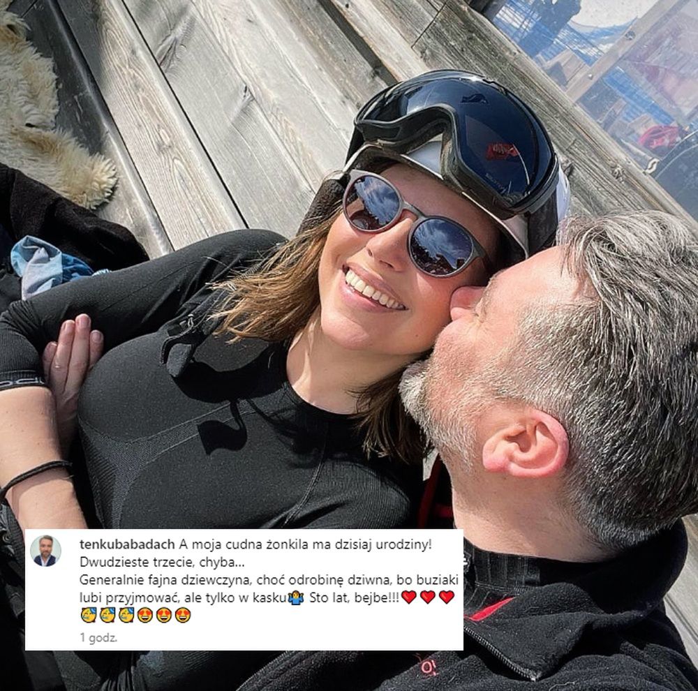 Kuba Badach składa żonie urodzinowe życzenia