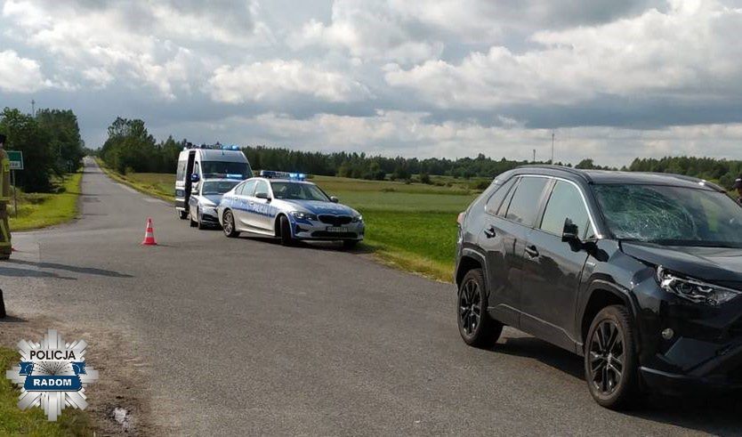 Mazowieckie: Rowerzystka nie ustąpiła pierwszeństwa. Została potrącona