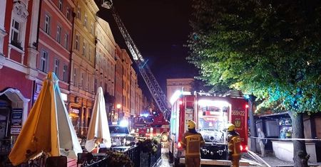 Świdnica. Śledztwo w sprawie pożaru na  Rynku. Czy to było podpalenie?