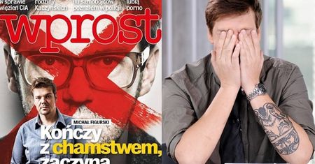 Figurski przeprasza za okładkę "Wprost": "KUBA, SORRY!"
