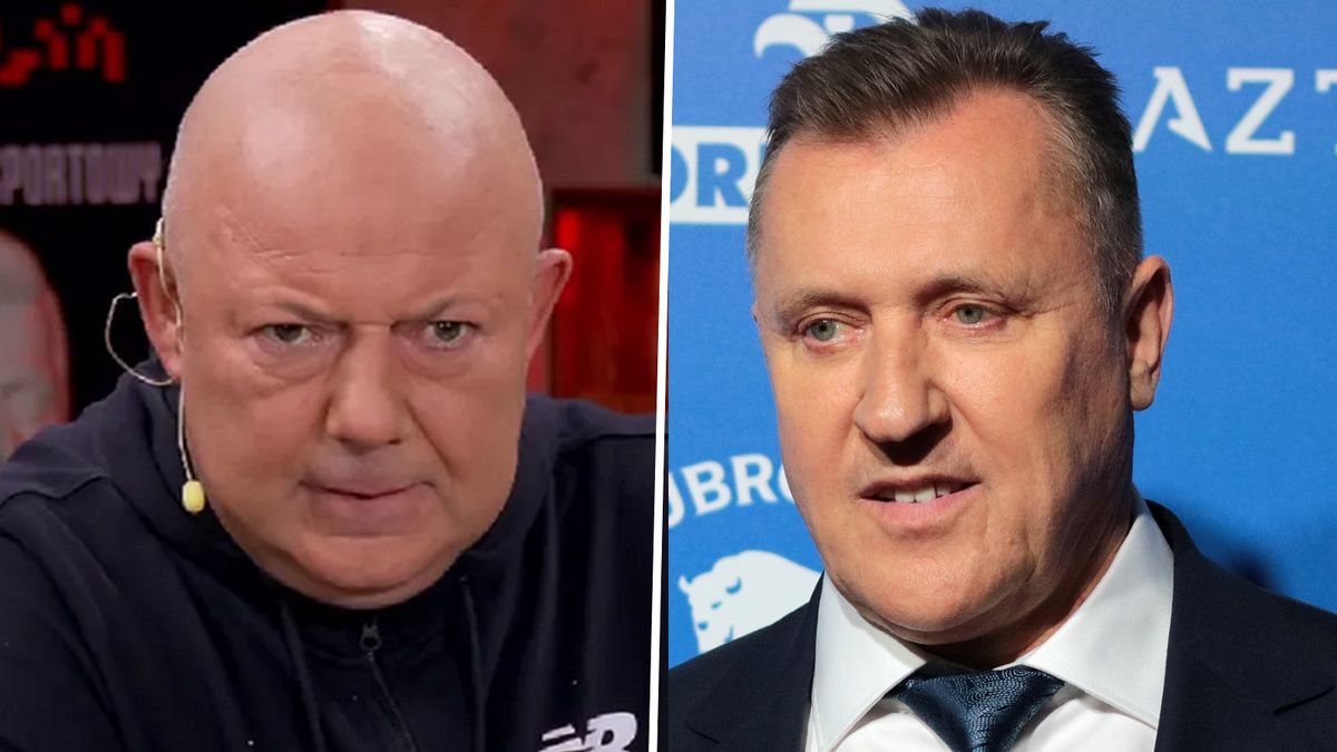 Na zdjęciu od lewej: Wojciech Kowalczyk i prezes PZPN, Cezary Kulesza.