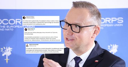 Fala komentarzy po ruchu Dudy. "Rozkochał się w mowie nienawiści"