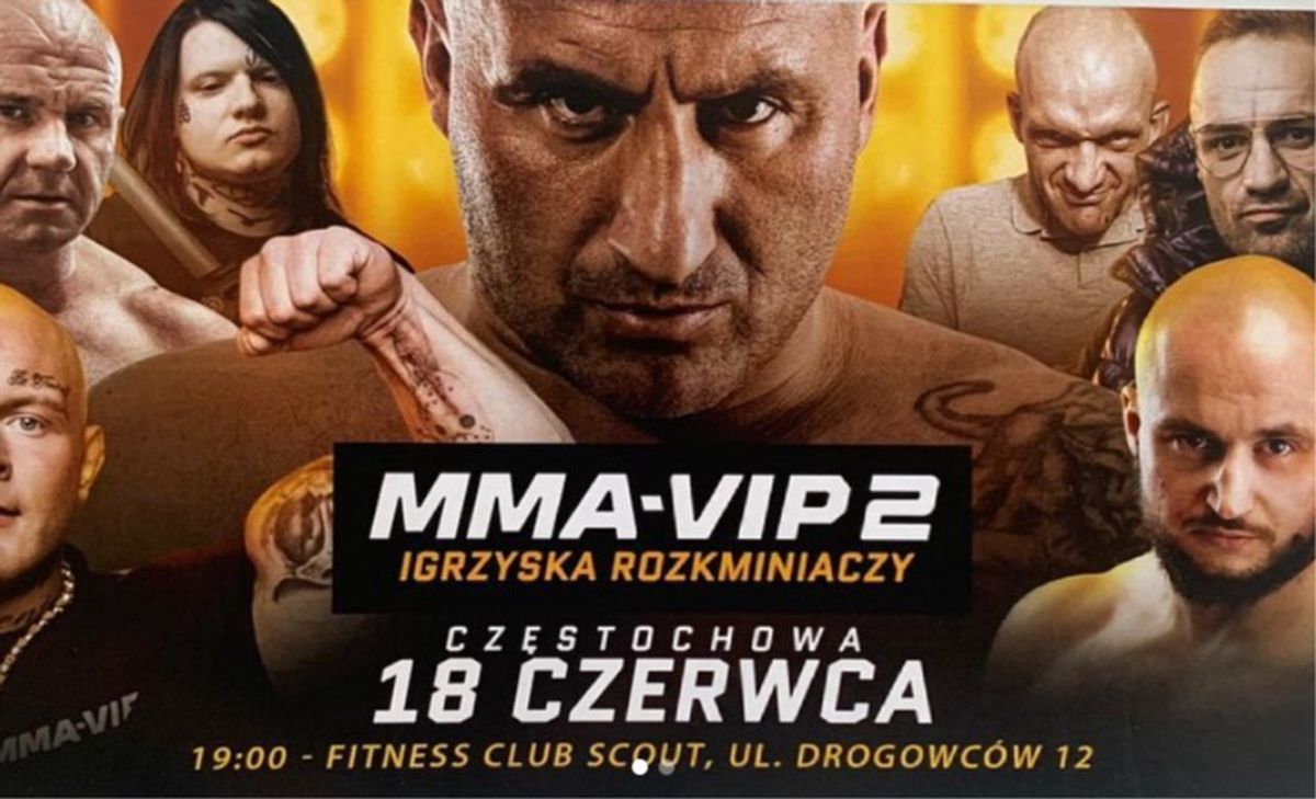 MMA-VIP. "Król Syntolu" zatrzymany przez CBŚ. Zmiany w karcie walk