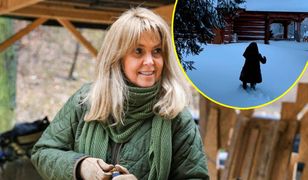 Atak zimy w Beskidach. Ewa Wachowicz pokazała nagranie