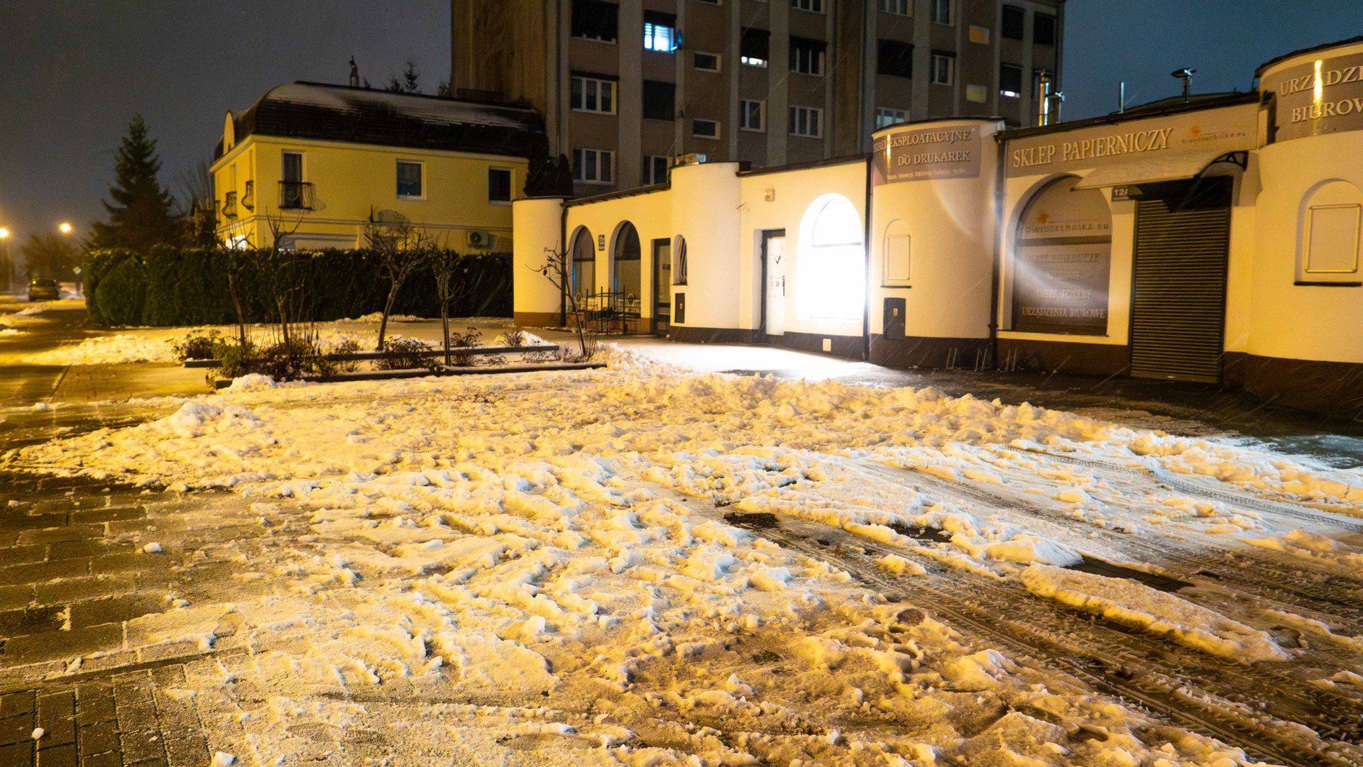 Wągrowiec w śnieżnej odsłonie