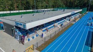 Gąbin ma nowoczesny kompleks sportowy. Stadion Leśny przeszedł wielką modernizację