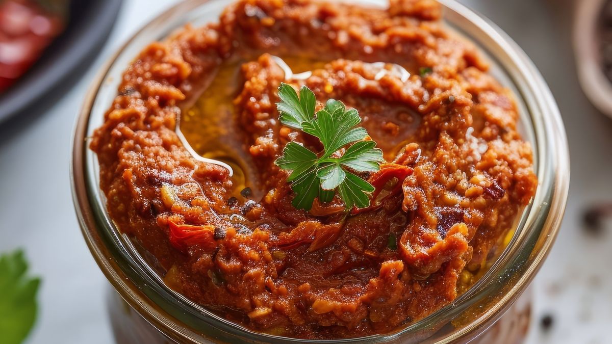 Smarowidło z suszonych pomidorów