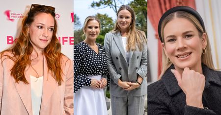 Marta Nawrocka przyjęła w Pałacu przedsiębiorczynie z USA. Na sesję z prezydentową załapała się... Alicja Bachleda-Curuś (FOTO)
