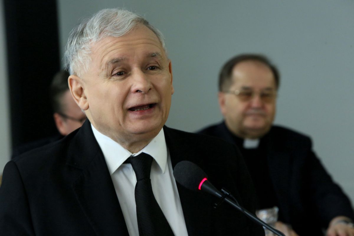 Jarosław Kaczyński oraz Tadeusz Rydzyk