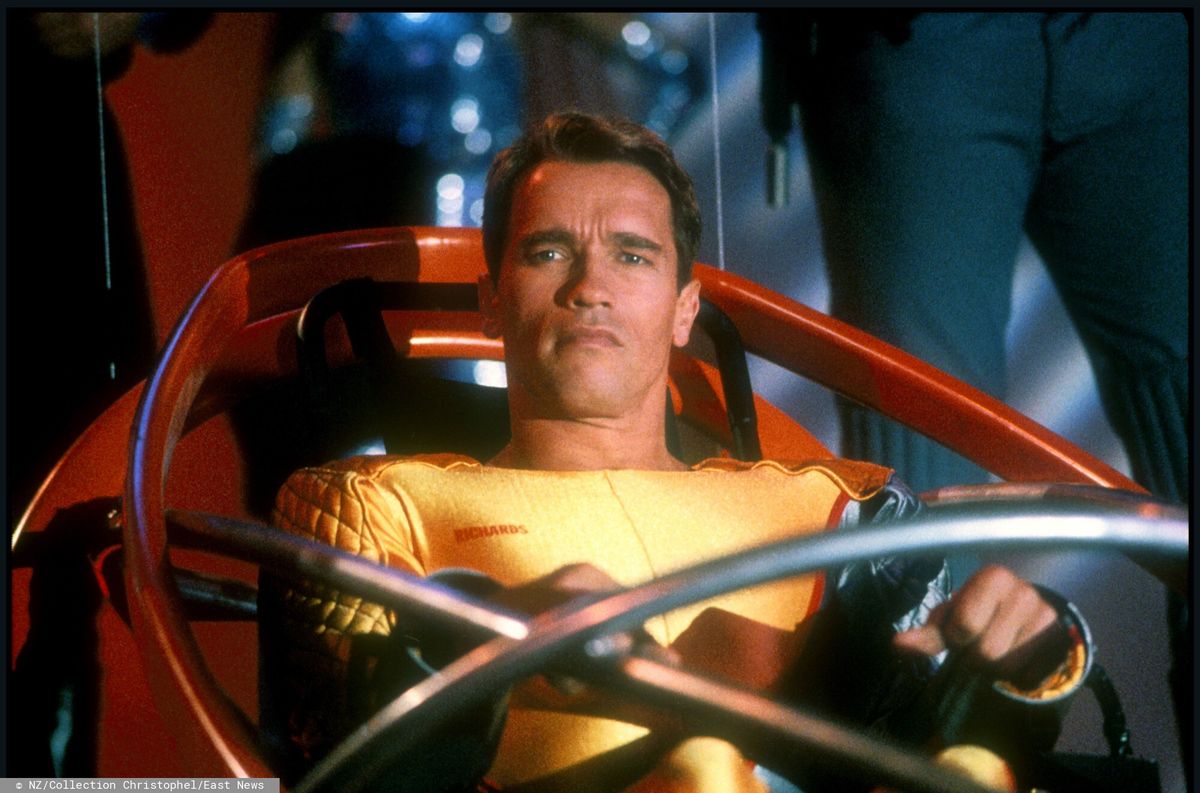 Arnold Schwarzenegger w filmie "Uciekinier" z 1987 r.