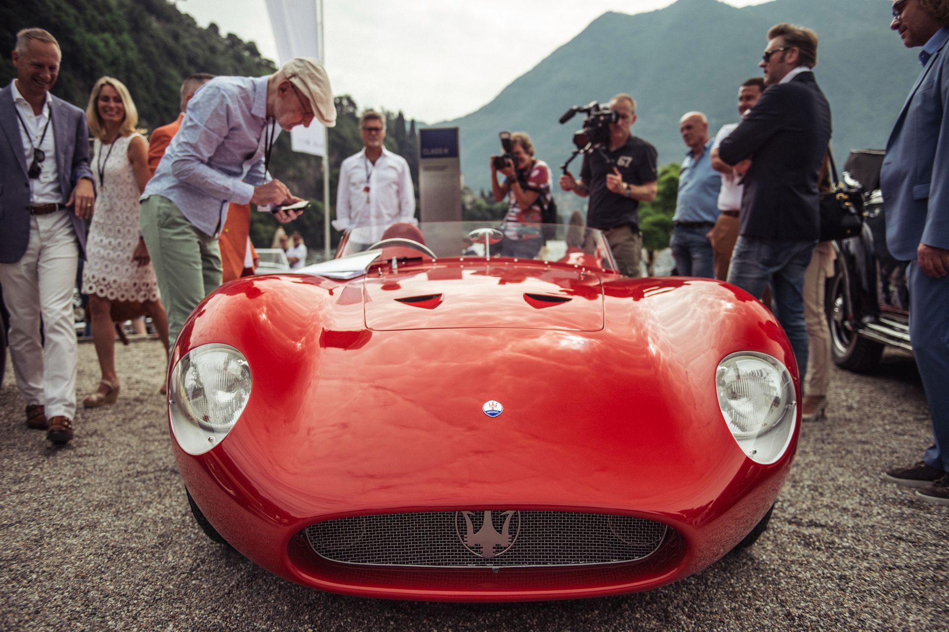 Wyścigowe Maserati 300 S z nadwoziem Fantuzzi (1958 rok).
