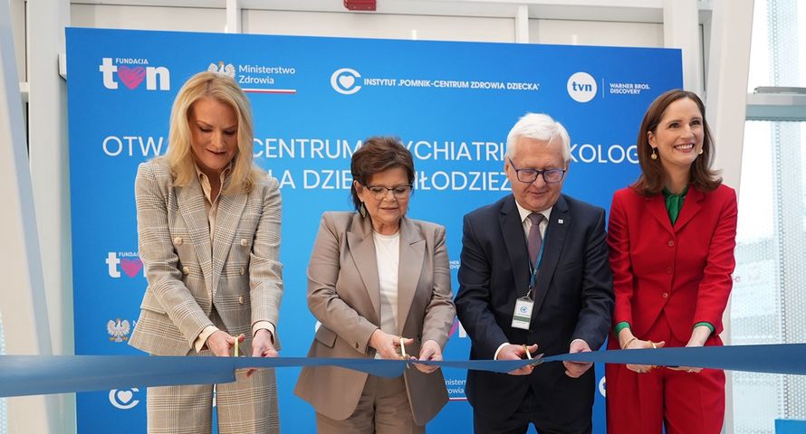 Ruszyło Centrum Psychiatrii i Onkologii dla Dzieci i Młodzieży. To największy projekt Fundacji TVN