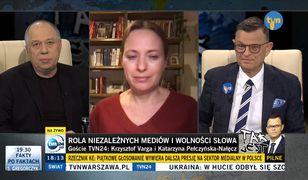 Andrzej Morozowski zapytał o "telewizję publiczną". Jego uśmiech mówił wszystko