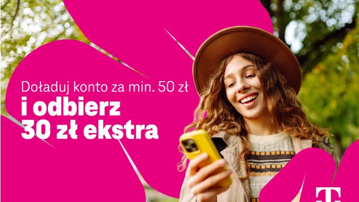 T Mobile rozpieszcza klientów na kartę. 30 zł ekstra za doładowanie i hot dog w Żabce gratis