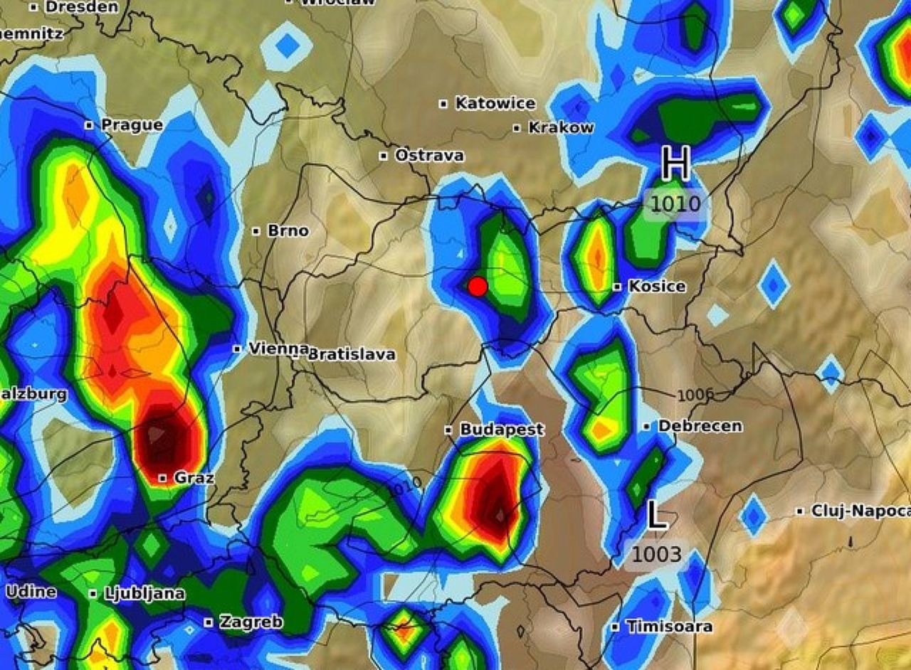 Pogoda na Słowacji. Wysokie temperatury i niszczycielskie burze