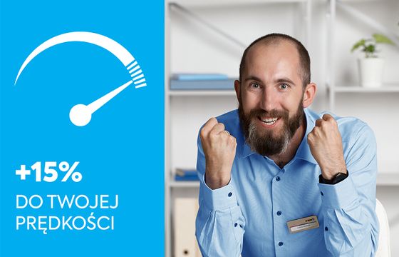 Inea w kampanii „Dobrzy ludzie od internetu” przyspiesza prędkość łączy o średnio 15 proc.