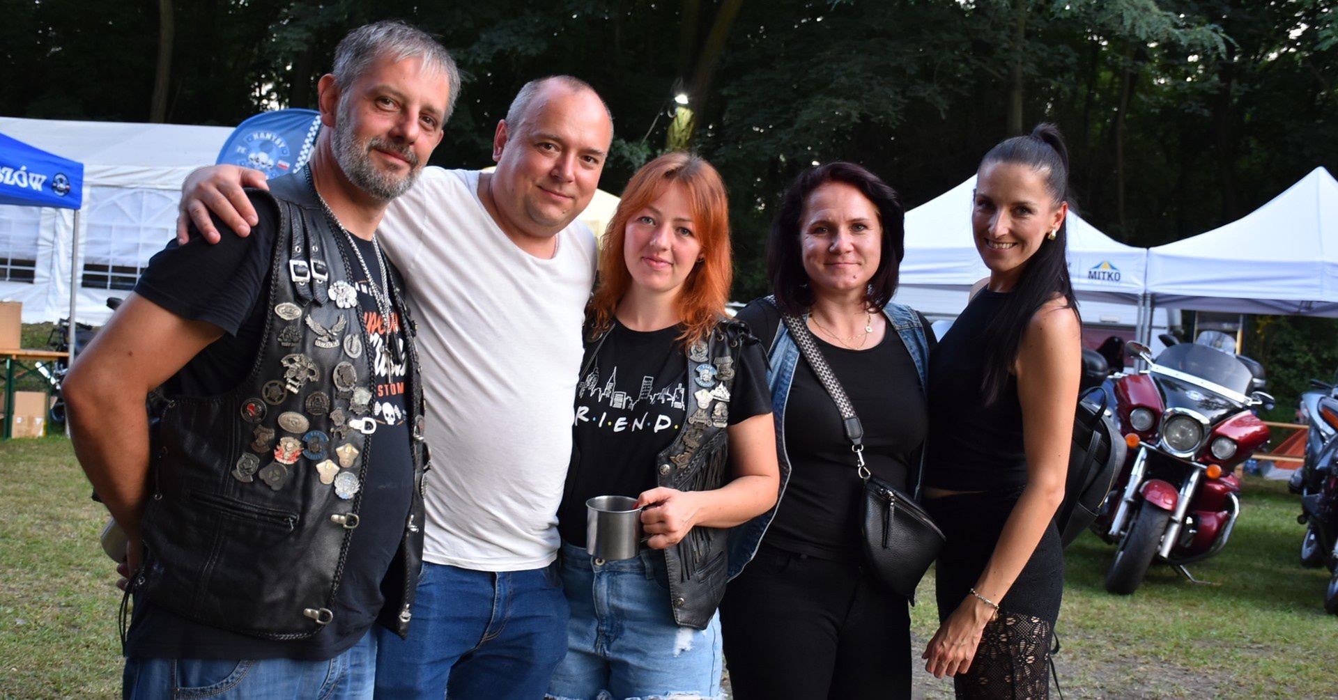 W pierwszym dniu Zlotu Motocyklowego uczestniczy około 200 właścicieli stalowych rumaków z Polski, Czech i Litwy