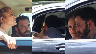 Jennifer Lopez i Ben Affleck CAŁUJĄ SIĘ w samochodzie podczas poszukiwań WSPÓLNEGO GNIAZDKA (ZDJĘCIA)