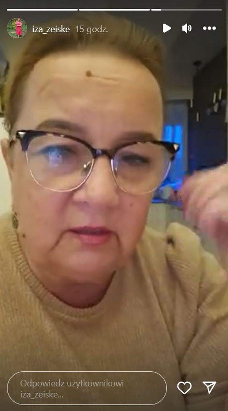 Izabela Zeiske z programu "Gogglebox. Przed telewizorami"