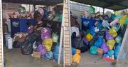 Gorzów: Śmieci piętrzyły się przez święta. Pokazano zdjęcia przepełnionej altany