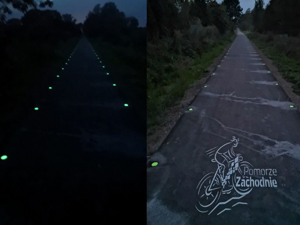 Drogi rowerowe będą bezpieczniejsze? Pomorze Zachodnie przetestuje świecące znaczniki 3