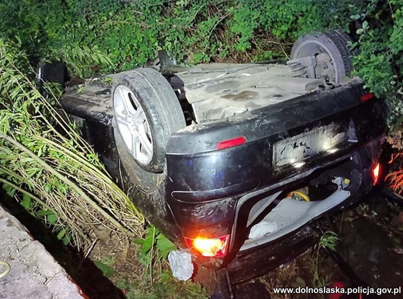 Bolków. Podróż z kolegami zakończył w rzece. Zarzuty dla 25-latka