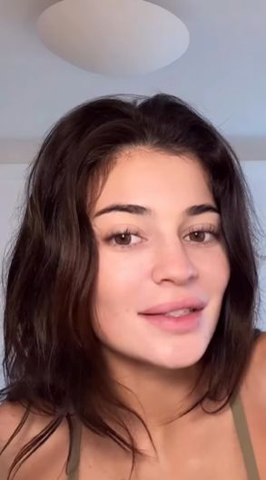 Kylie Jenner without makeup.