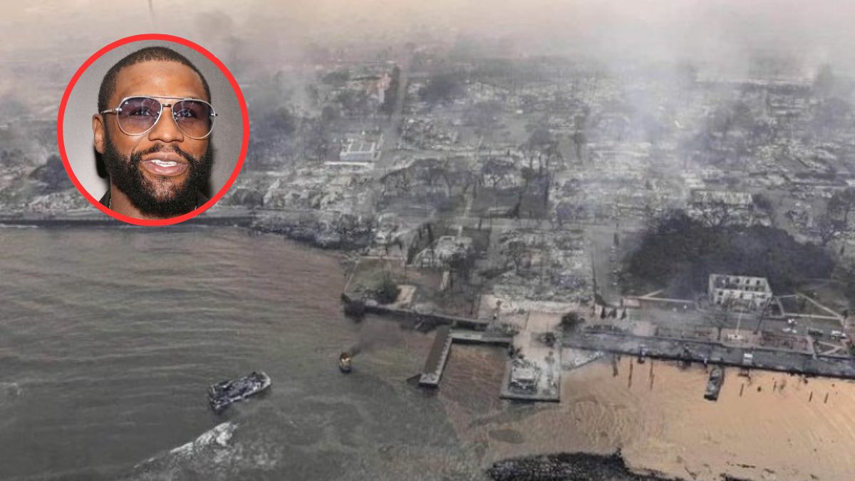 Floyd Mayweather Jr pomaga rodzinom z Maui