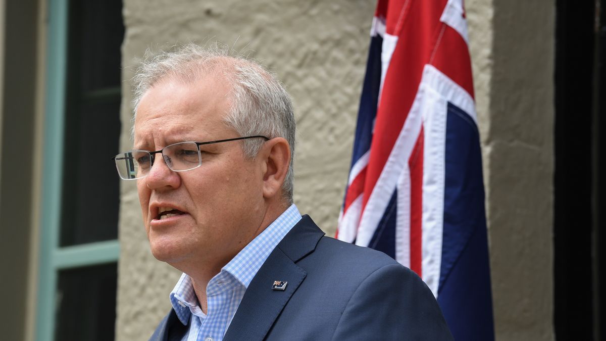 Premier Austarlii Scott Morrison(Getty Images, Fot: James D. Morgan)