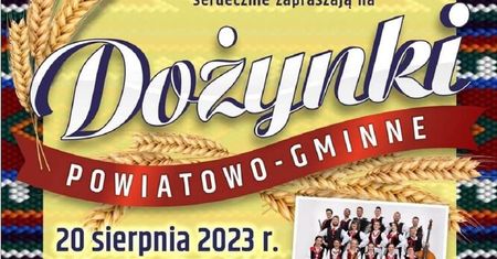 Dożynki w Starym Zadybiu 2023. Wystąpią: Brathanki, Rokiczanka, Lusowiacy