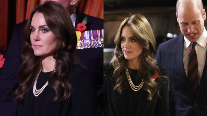 Kate Middleton w perłach królowej Elżbiety