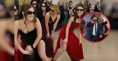 Dyrektor wyszedł na parkiet i się zaczęło. Na tej studniówce skradł show
