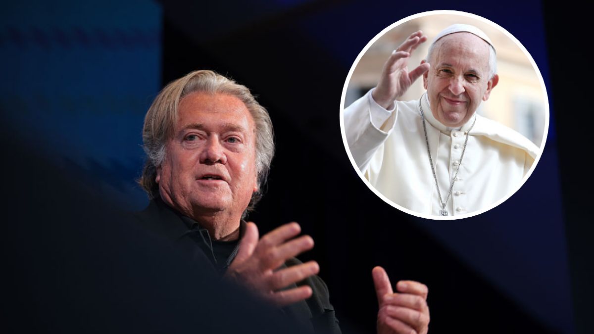 Bannon chciał zaszkodzić papieżowi Franciszkowi