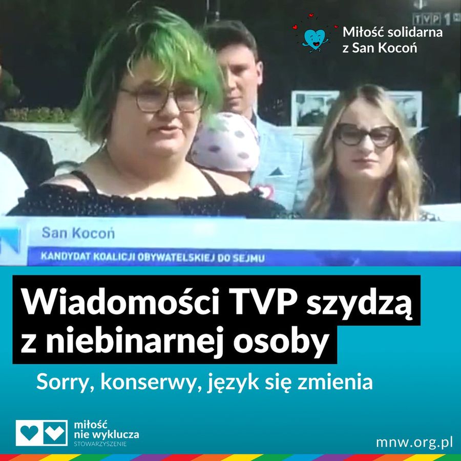 TVP drwi z osoby aktywistycznej 