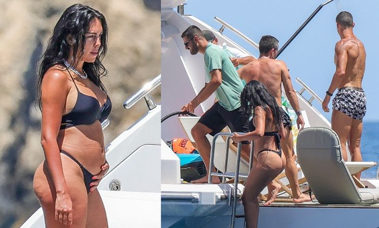 Bajeczne wakacje Georginy Rodriguez i Cristiano Ronaldo