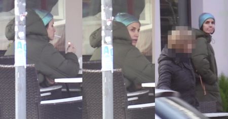 Smutna Kołakowska pali papierosa (WIDEO)