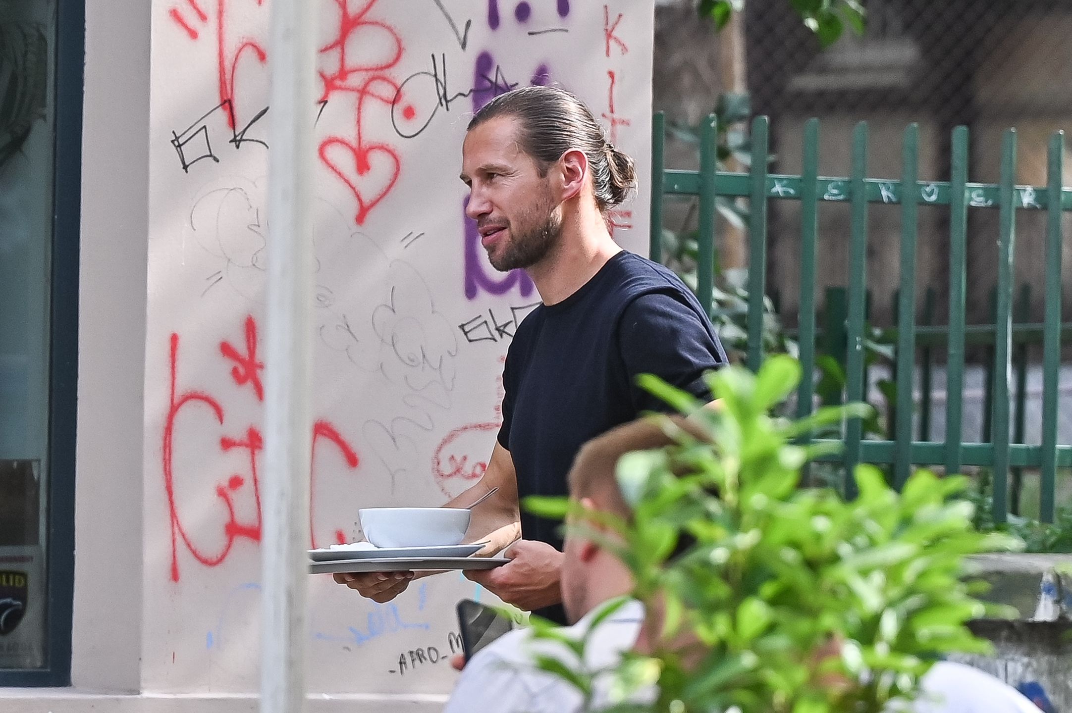 Grzegorz Krychowiak w barze mlecznym