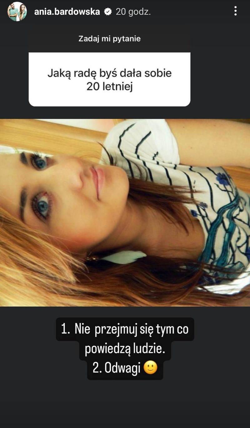 Anna Bardowska pokazała zdjęcie sprzed lat