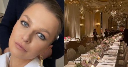 Anna Lewandowska w markowej miniówce zadaje szyku na uroczystej kolacji Louis Vuitton (FOTO)