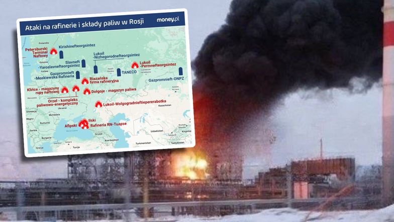 Naftowe zaplecze Rosji w ogniu. Ukraiński cios w dumę Putina