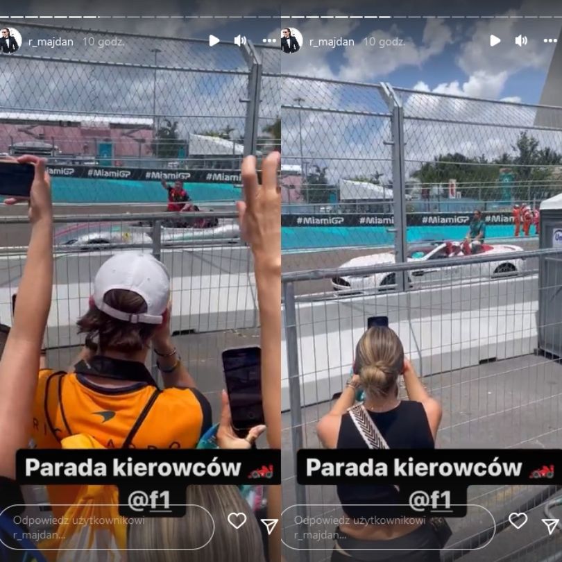 Małgorzata Rozenek i Radosław Majdan brylują na Grand Prix Miami