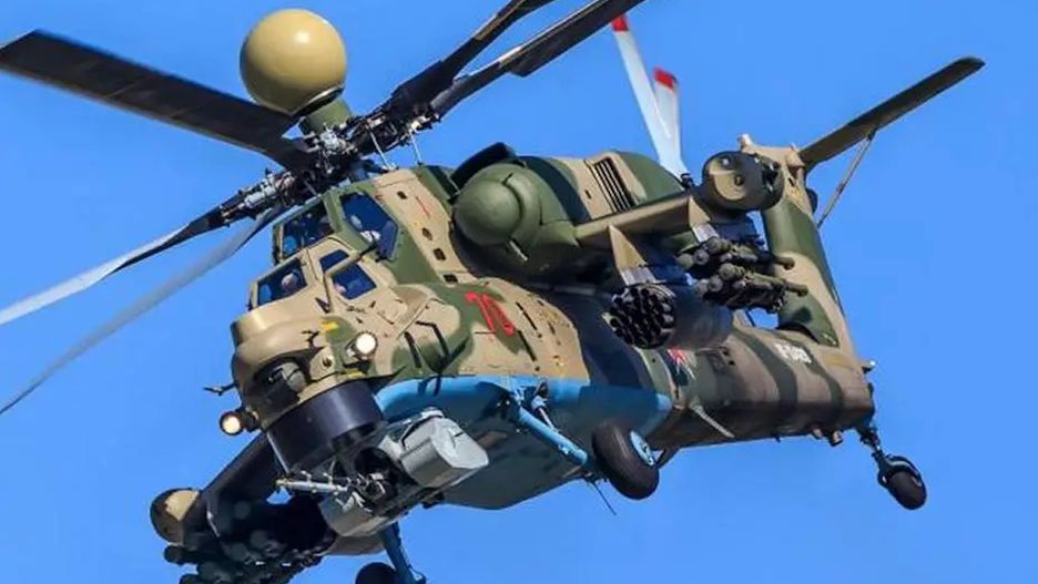 Mi-28NM - zmodernizowany wariant śmigłowca podczas salonu MAKS 2021