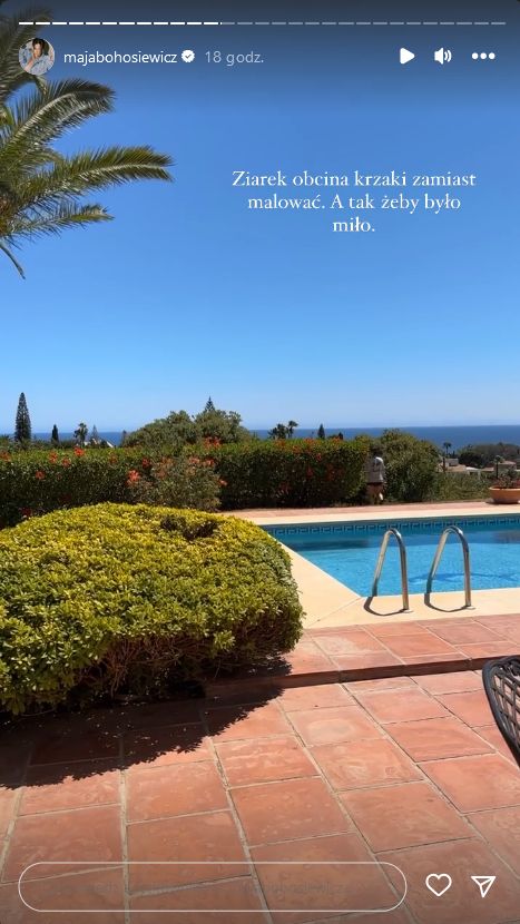 Maja Bohosiewicz relacjonuje remont hiszpańskiego gniazdka