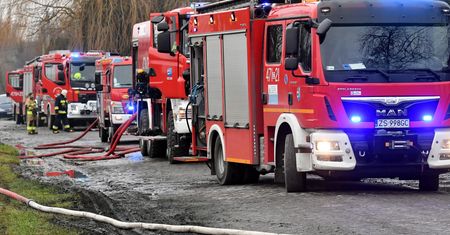 Zasnął z papierosem w ręku. Na pomoc strażaków z Gorzowa Wlkp. było za późno