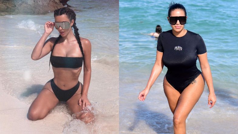 Nowa dziewczyna Kanye Westa promuje wizerunek "na Kim Kardashian"