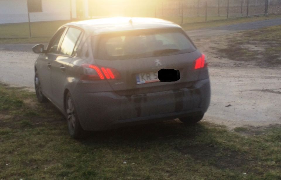 Peugeot 308 nie nadaje się do spektakularnych wyczynów, ale chętnych jak widać nie brakuje