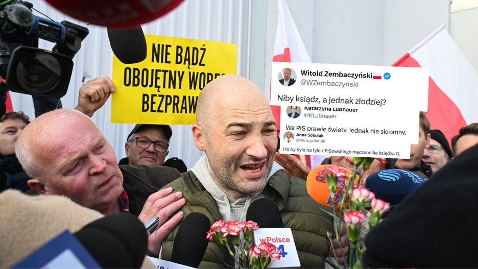 Lawina komentarzy po doniesieniach dot. ks. Olszewskiego