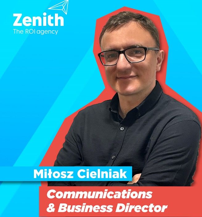 Miłosz Cielniak communications & business directorem w agencji Zenith ...
